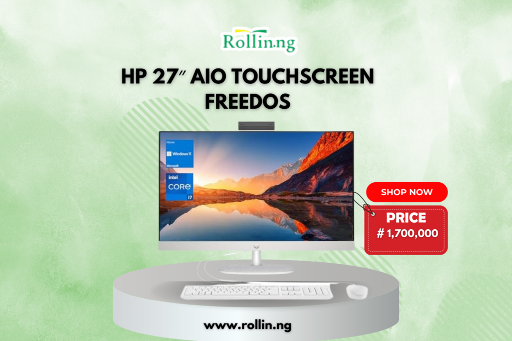 HP 27″ AIO TOUCHSCREEN FREEDOS