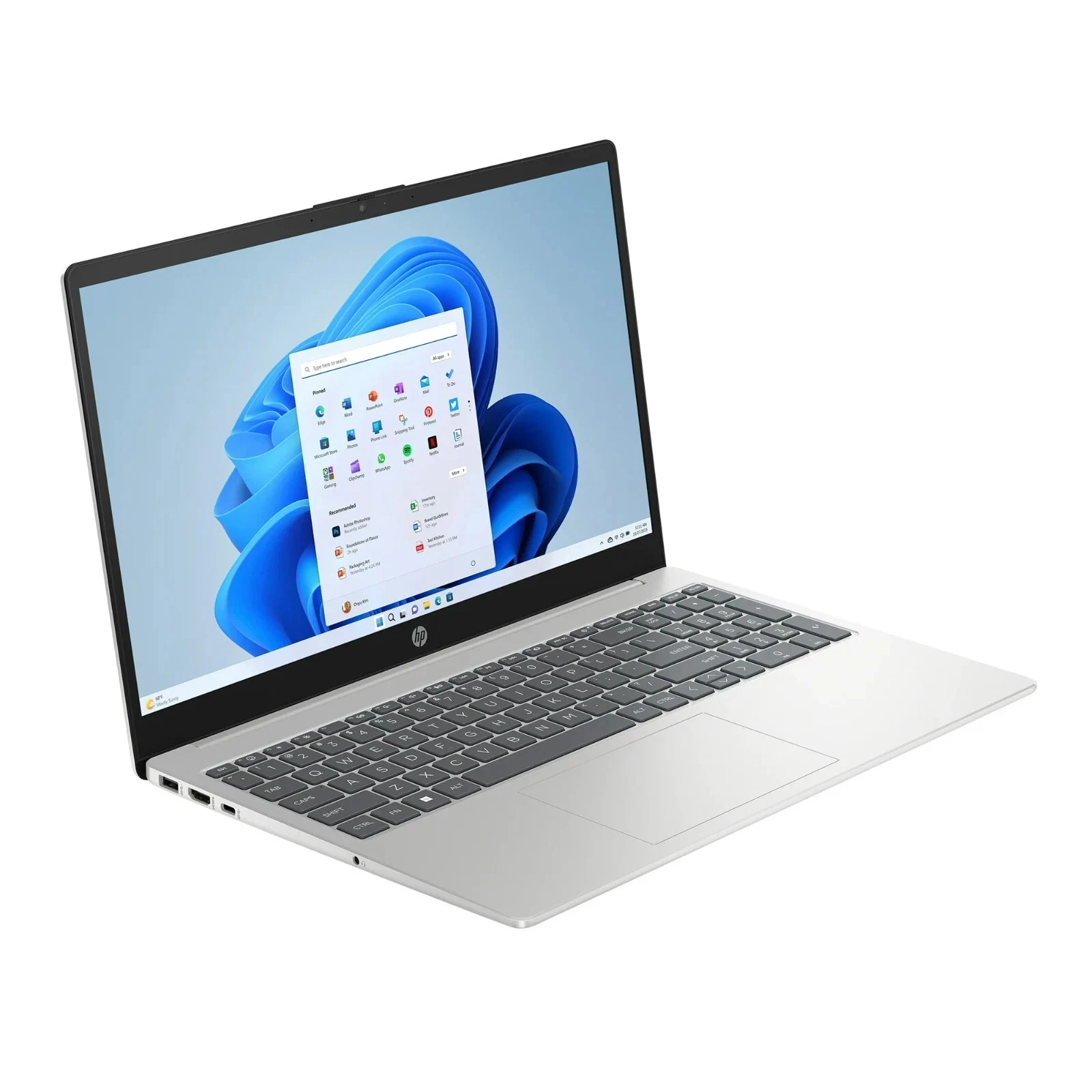 HP 15.6 Inch laptop pc 15-fd0027st