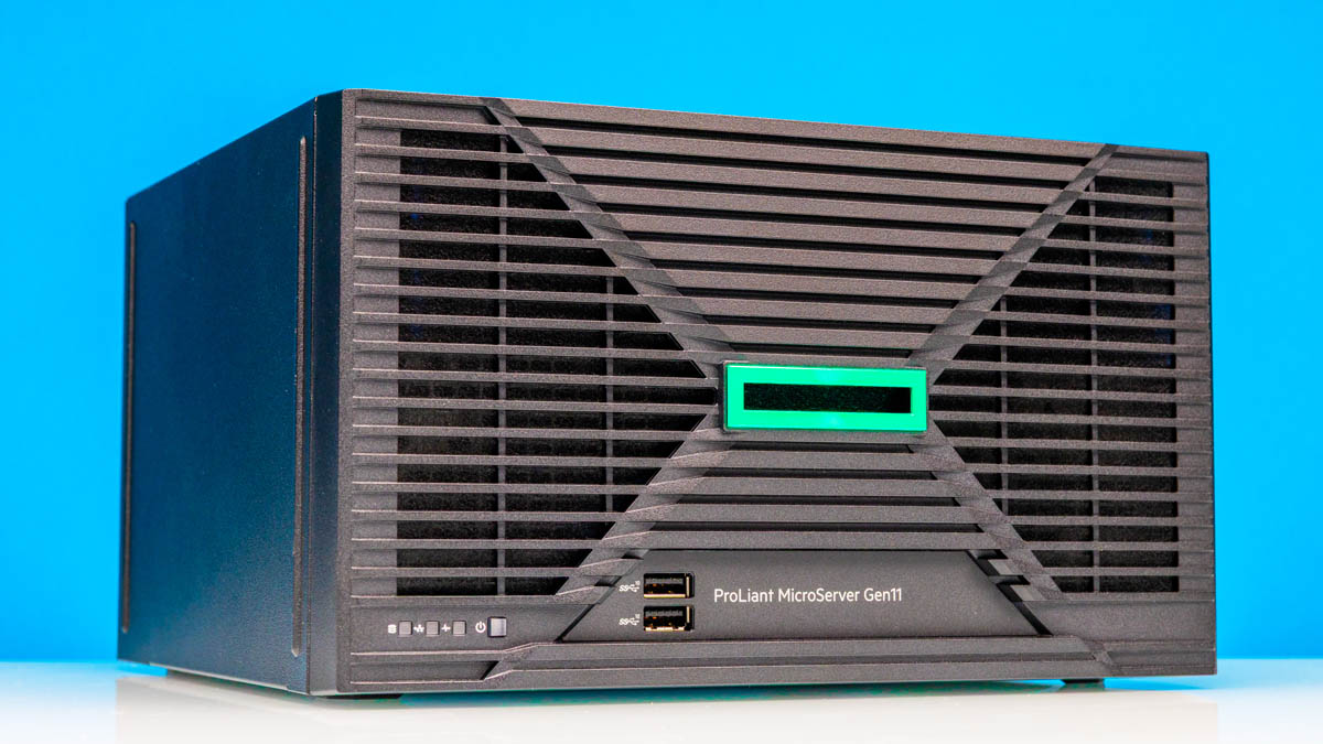 HPE Proliant Microserver Gen11 server with one intel