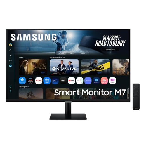 Samsung LS32FM703UNXZA 32- inch Smart Monitor M7 M70 4K Samsung Vision AI White