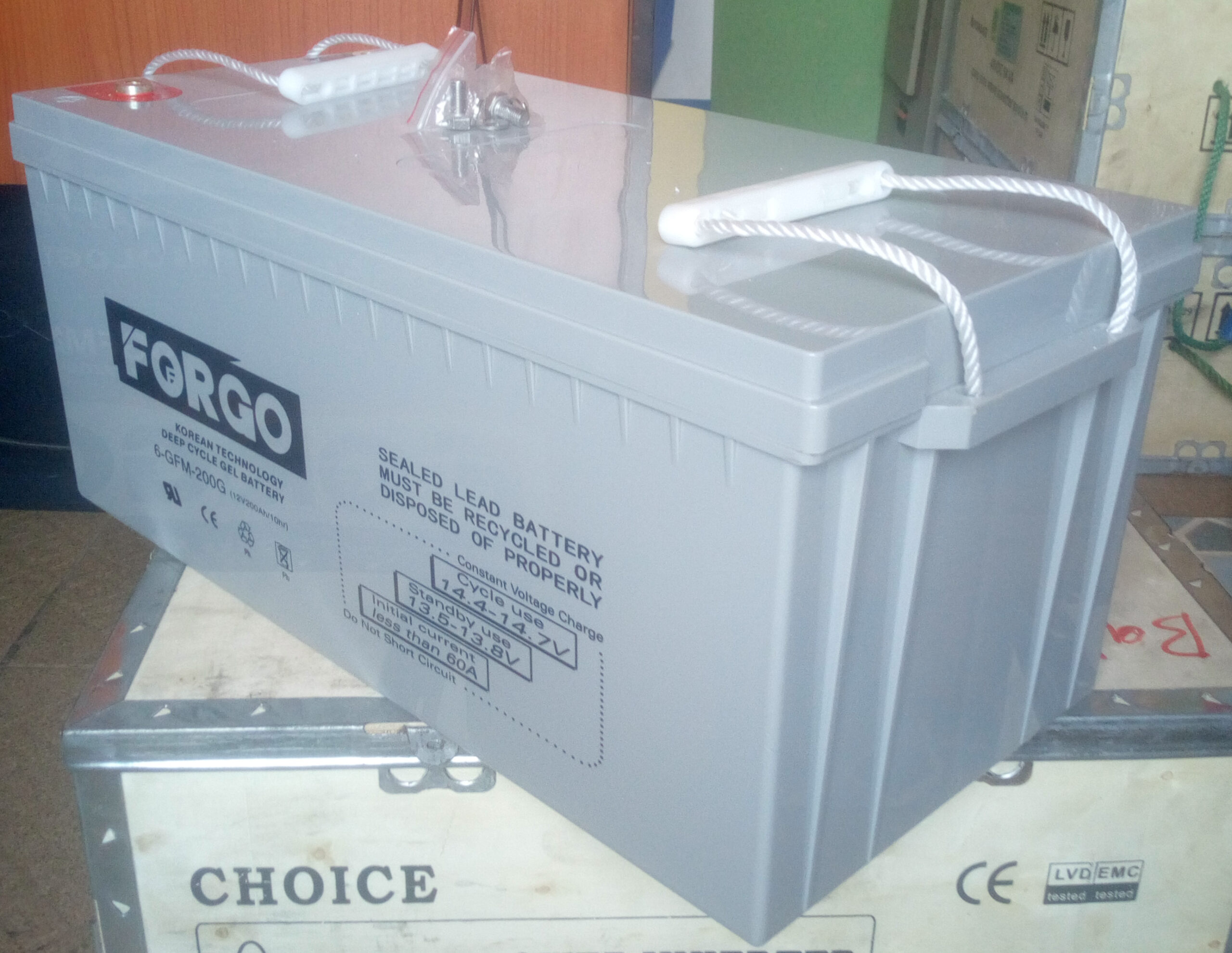 Forgo 200Ah/12V Deep Cycle Battery