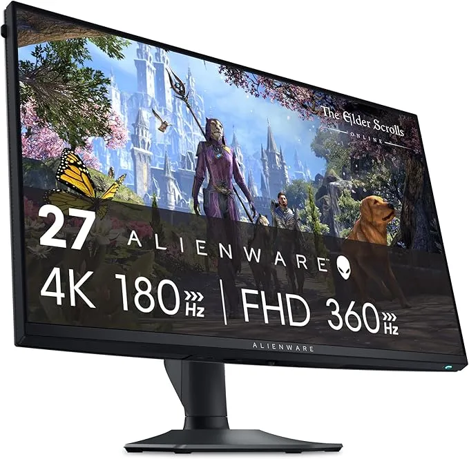 Alienware 27 4K Dual-Resolution Gaming Monitor (AW2725QF)