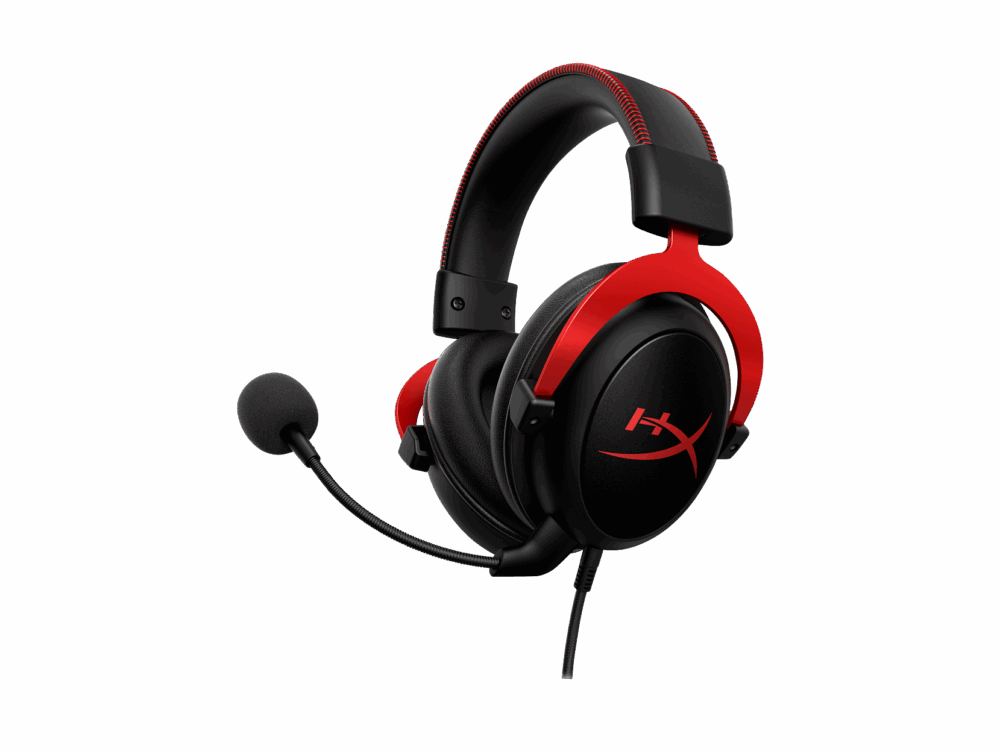 HyperX Cloud II – Gaming Headset – 4P5M0AA – Black-Red