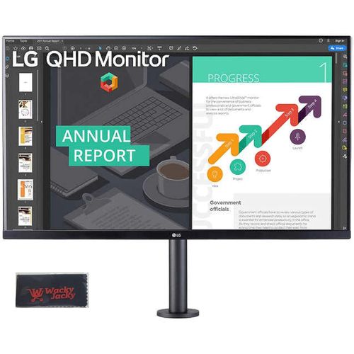 LG 32QP880-B 32-inch QHD IPS Monitor With ErgoStand And USB Type C
