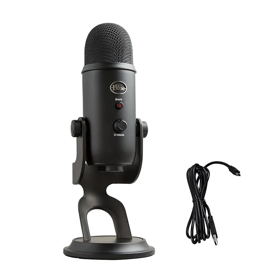 Logitech for Creators Blue Microphones Yeti USB Mic 988