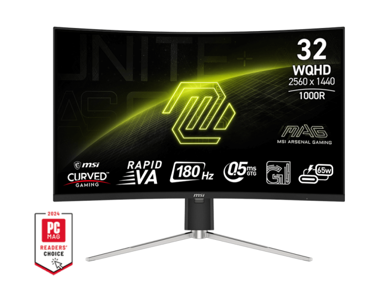 MAG 325CQRF QD E2 QHD 180Hz 0.5ms Adaptive Sync