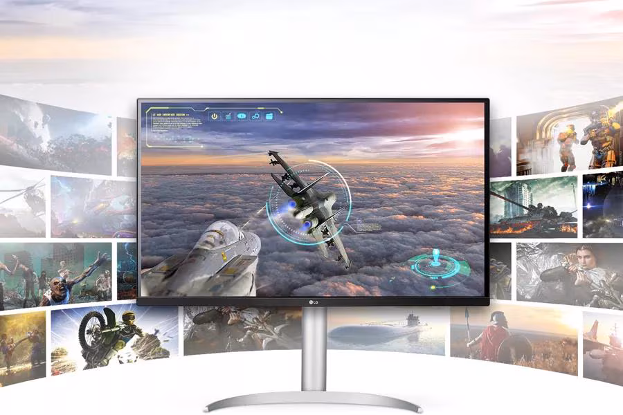 LG 32UP550N-W 32-inch 4K UHD UltraFine™ Monitor with HDR10 and USB Type-C™