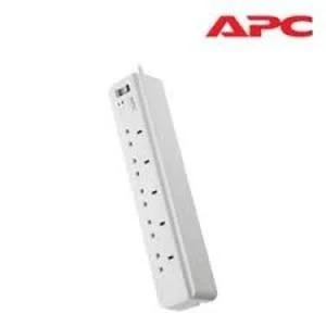 APC Apc Surge Protector Extension 5 Way 2 USB