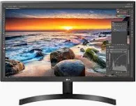 LG 27UK500-B Monitor 27” UHD (3840 x 2160) IPS Display